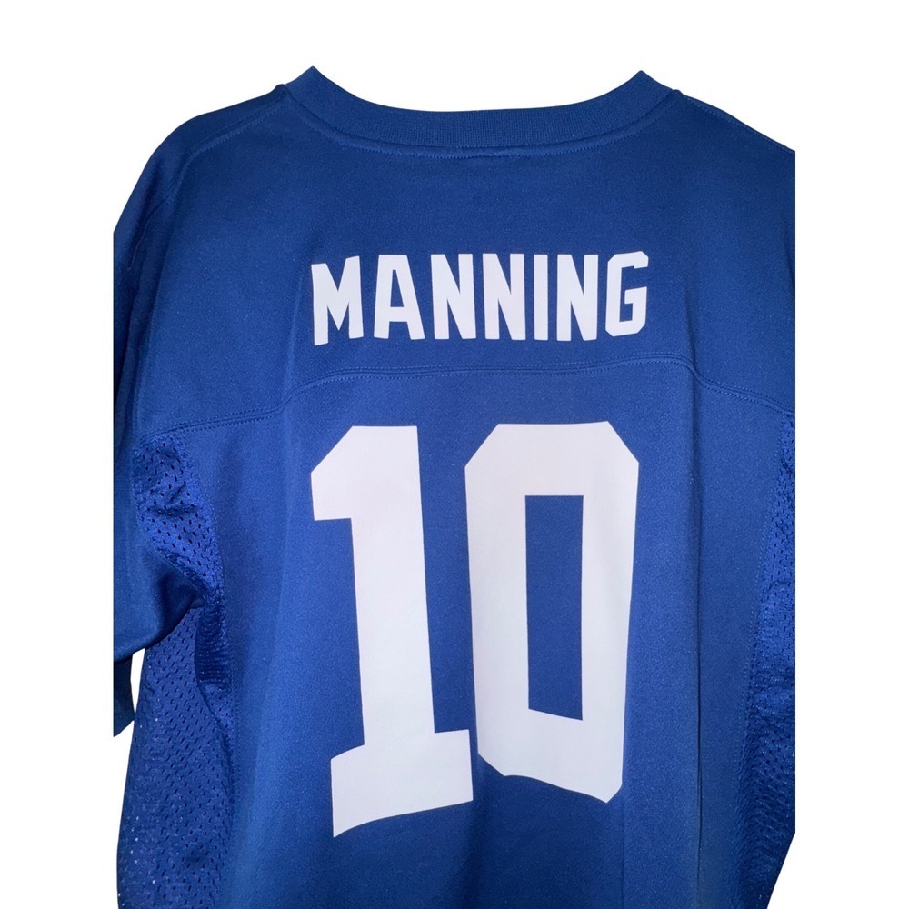 Eli Manning 10 New York‎ Giants NFL Team Apparel Jersey Blue Youth XL